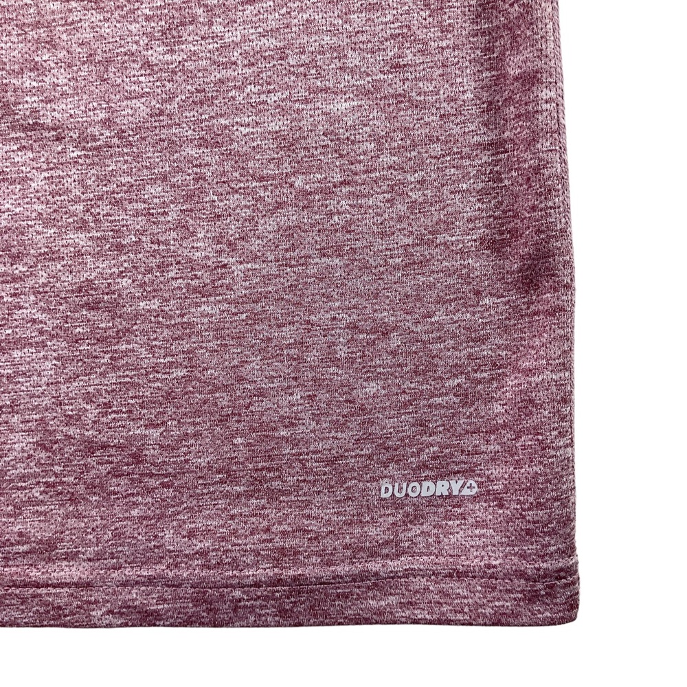 Champion T-Shirt Men's‎ Medium Duo Dry Maroon Red Wicking Short Sleeve Crew Neck - Picture 5 of 8